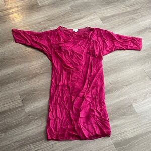 LuLaRoe Fuchsia cover up